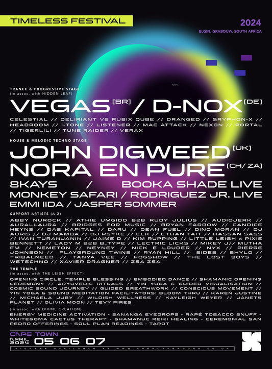 John Digweed & D-Nox to headline TIMELESS Festival 2024 in Cape Town!