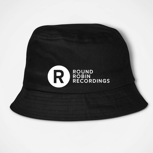 Round Robin Logo - Bucket Hat  (Black)