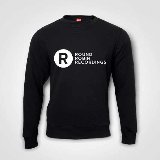 Round Robin Recordings Logo Sweater - Black / Grey